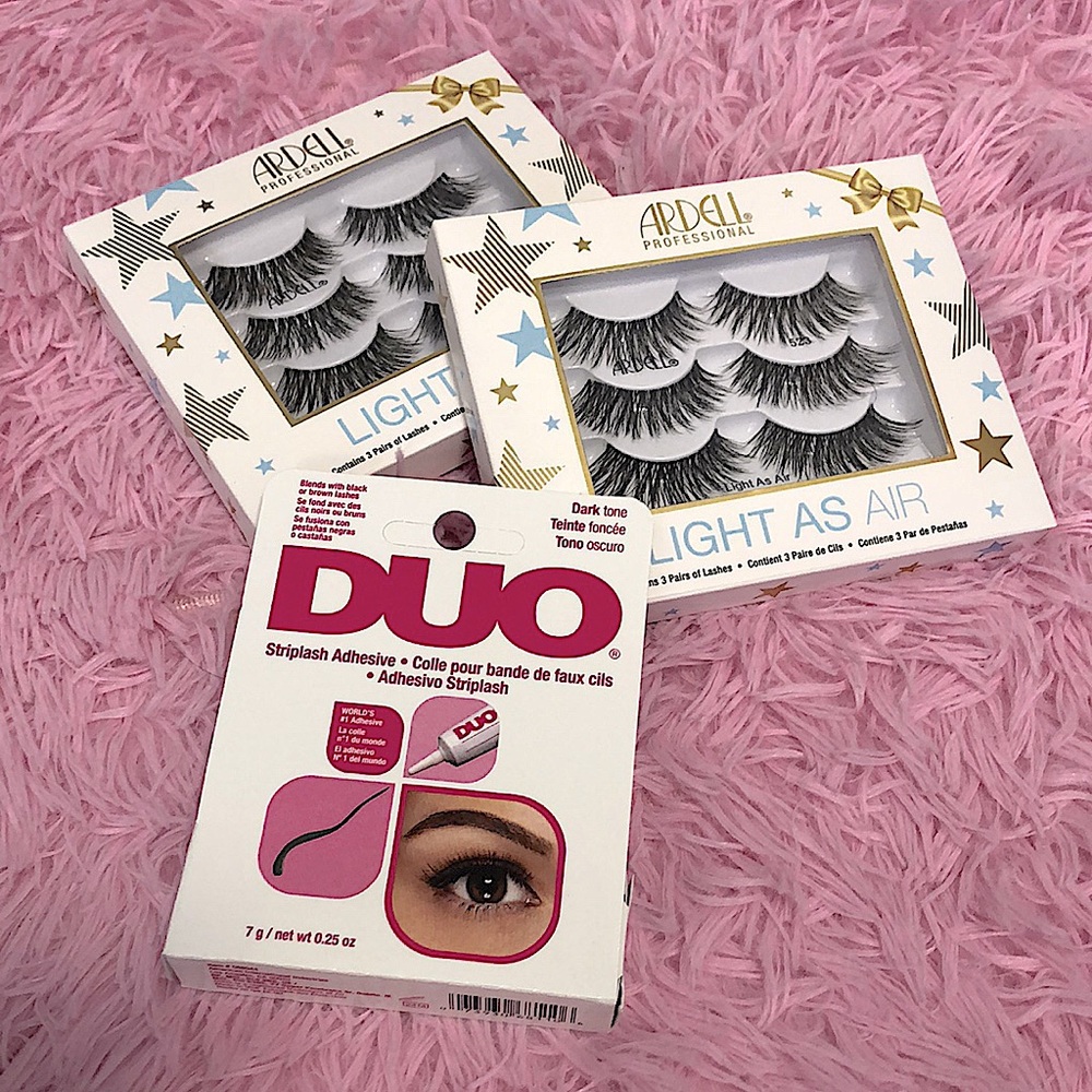 ARDELL LIGHT AS AIR LASHES with DUO Lash Adhesive Bundle